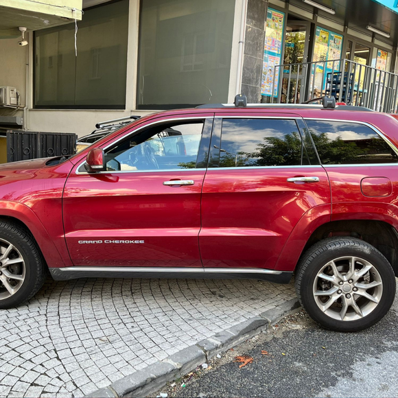 Für Jeep Grand Cherokee WK2 2011–2020 Dachträgersystem, Aluminium-Querstange, Metallhalterung, abschließbar, Silber