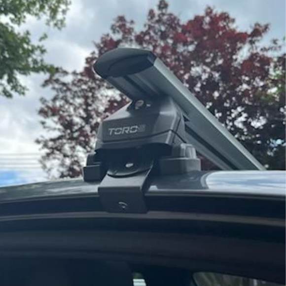 For Volkswagen E-Golf 2014-2020 Roof Rack Cross Bar Normal Roof Silver