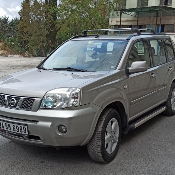 For Nissan X-Trail T31 (2007-2014) Roof Rack Cross Bars Flush Rail Silver