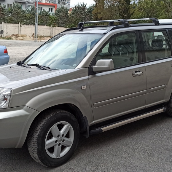 For Nissan X-Trail T31 (2007-2014) Roof Rack Cross Bars Flush Rail Silver