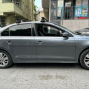 Für Volkswagen Jetta 2005–11 Dachträger, Querträger, Metallhalterung, normales Dach, Alu, Schwarz-10