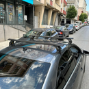 Für Volkswagen Jetta 2005–11 Dachträger, Querträger, Metallhalterung, normales Dach, Alu, Schwarz-12