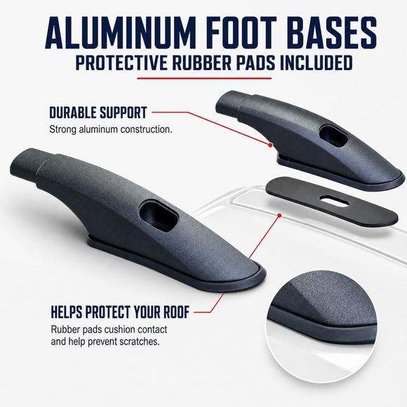 For Chevrolet City Express Roof Rails and Roof Rack Cross Bars Plus Silver Color