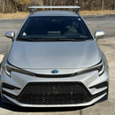 For Toyota Corolla Sedan Gen12 (2018-2026) Roof Rack Cross Bars Normal Roof Black-9