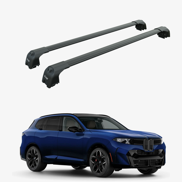 Bmw X5 (G65) Roof Rack Cross Bars Flush Rails Black