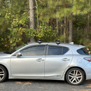 For Lexus CT 200H (2011-2017) Roof Rack Cross Bars Normal Roof Pro 4, Silver-8