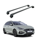 333. Kompatibel mit abschließbaren Aluminium-Dachträgern für Fahrzeuge mit Standarddach Toros Pro 3 Black-1