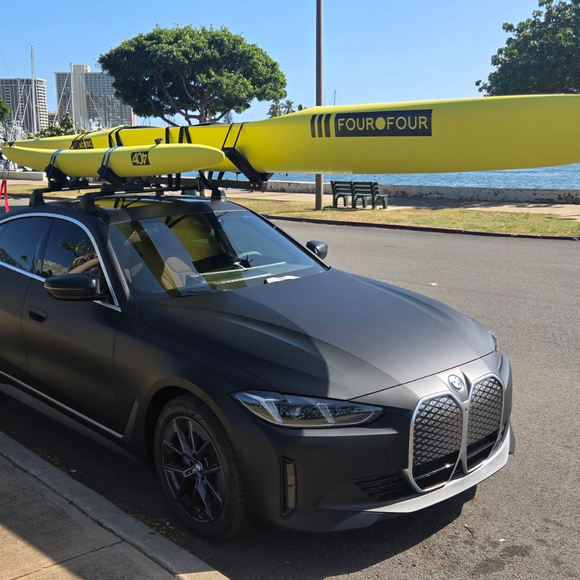 For Bmw i4 (G26) 2021-2026 Roof Rack Cross Bars Fix Point Black