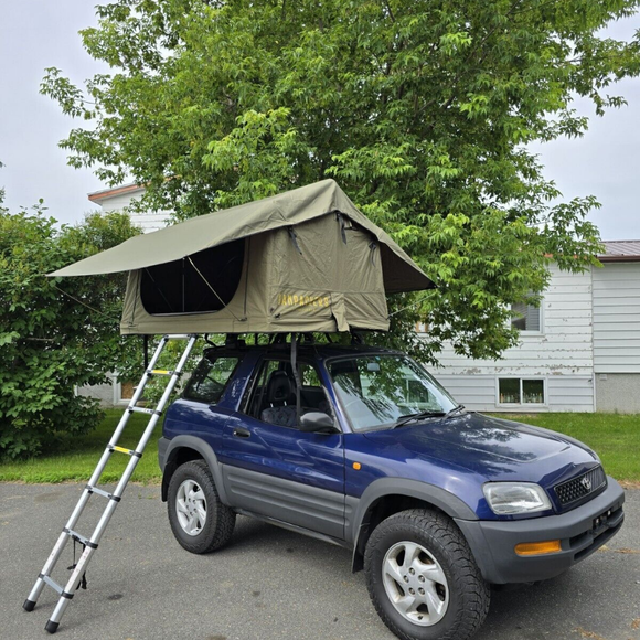 For Toyota RAV4 1994-2006 Roof Rack Cross Bars Fix Pro Silver