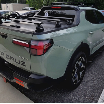 passend für Subaru Forester Crossbar Dachträger für Fahrzeuge mit Fixpunkt (2018-->) schwarz  - 0