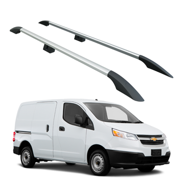 für Nissan NV200 Dachreling und Dachträger-Querstangen Plus-Serie, silberfarben