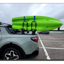 For Hyundai Santa Cruz Bed Rack Cross Bars Roof Rack 3qty, Black-7