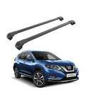 For Nissan X-Trail T32 2014-2021 Roof Rack Cross Bar Metal Bracket Raised Rail Alu Silver-1