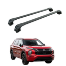 222. Kompatibel mit abschließbaren Aluminium-Dachträgern für Fahrzeuge mit Standarddach Toros Pro 2 Black-1