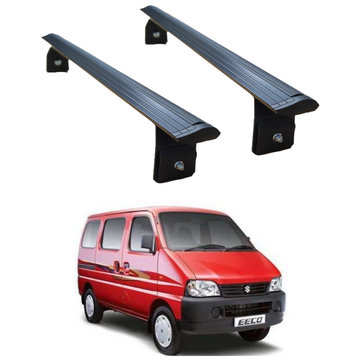 Für Suzuki Jimny 3 ab Baujahr 2019, Dachträgersystem, Träger, Querträger, Aluminium, abschließbar, hochwertige Metallhalterung mit Regenrinnen, Schwarz