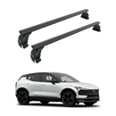 Für Volvo S90 2016- Up Dachträger Querstange Metallhalterung Normales Dach Alu Silber-1
