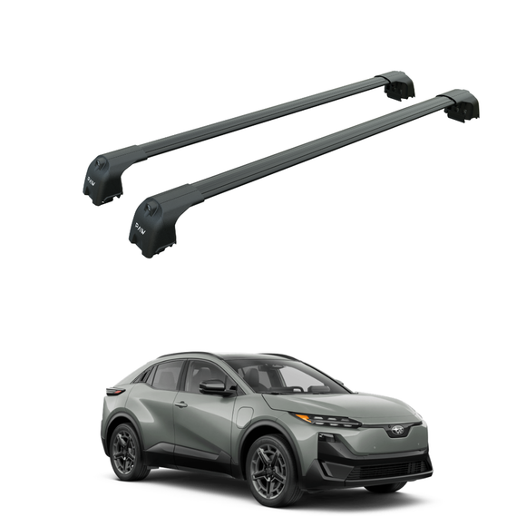Roof Rack Cross Bars Compatible with Subaru Uncharted 2026-Up Flush Rail Cargo Carrier Rooftop Luggage Rack Black