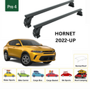 For Dodge Hornet 2022-2025 Roof Rack Cross Bars Normal Roof Alu Black-2