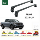 For Honda Ridgeline 2017-2025 Roof Rack Cross Bars Normal Roof Alu Black-2