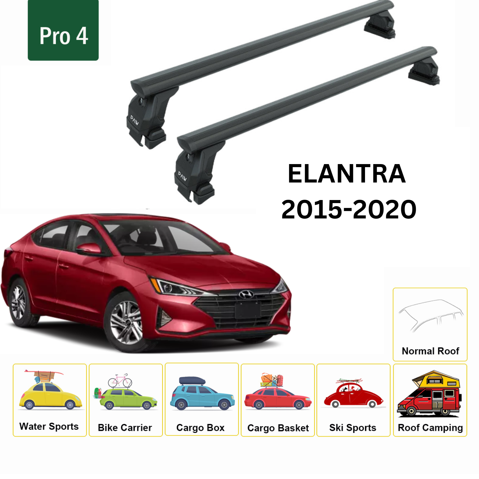 2019 hyundai elantra roof rack sale