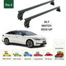 For Volkswagen ID.7 2023-2025 Roof Rack Cross Bar Normal Roof Alu 2023-2025 Black-2