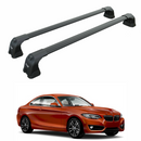 For Bmw 2 Coupe F22 2013-2021 Roof Rack Cross Bars Fix Point, Black-1