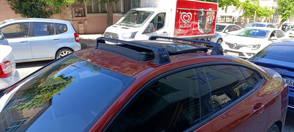 For Bmw 2 Gran Coupe F44 2020-2025 Roof Rack Cross Bars Fix Point, Black