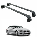 For Bmw 4 Series Gran Coupe (F36) 2014-2020 – Roof Rack Cross Bars (Fix Point, Aluminum, Black)-1