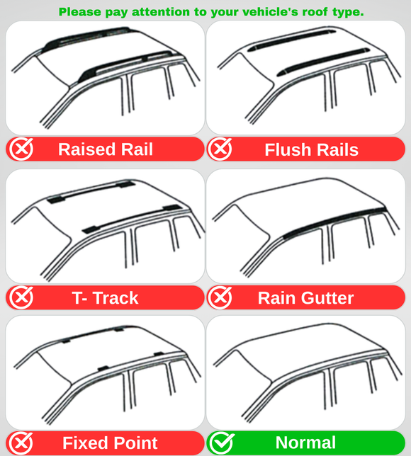 For Honda Accord (2022-2026) Roof Rack Cross Bars Normal Roof, Silver