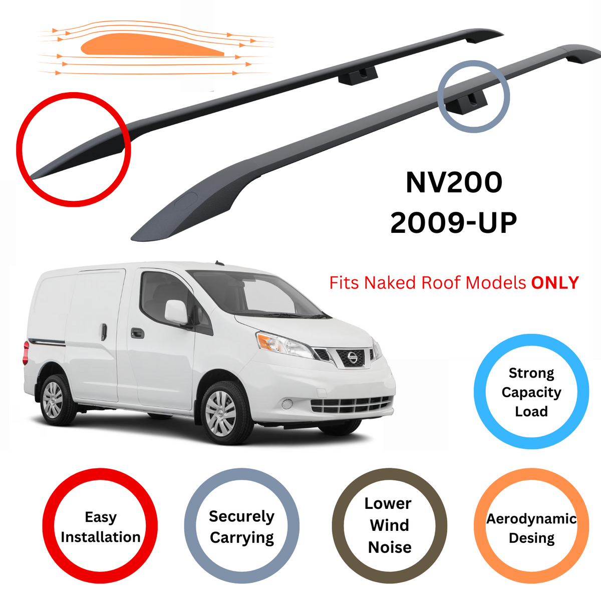 Toyota Vans Rails Car Roof Rail Systems | Toros Trade LLC