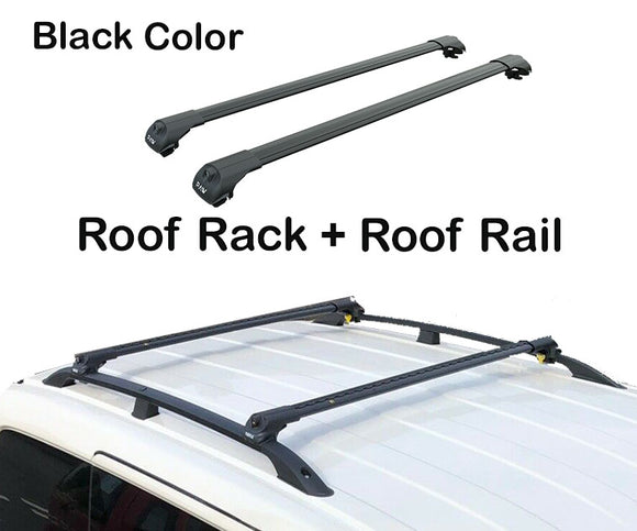 For Mercedes Metris W447 (L2-LWB) 2014-2026 Roof Side Rails and Cross Bars