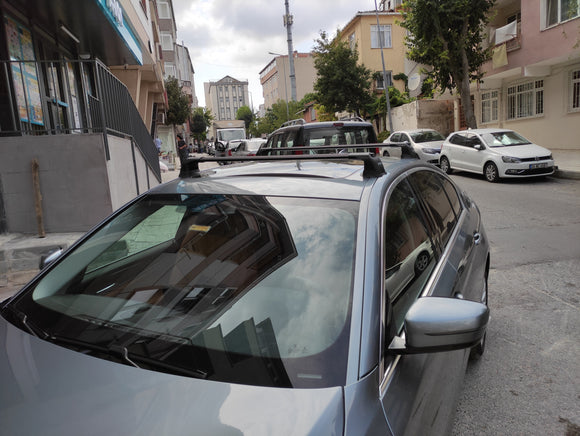 For Bmw 5 Sedan G30 (2016-2023) Roof Rack Cross Bars Fix Point, Silver