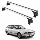 For Bmw 5 Series E34 (1987-1995) Roof Rack Cross Bars Fix Point, Silver-1
