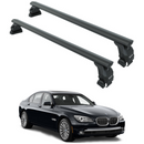 For Bmw 7 Sedan 2007-2016 (F01/02) Roof Rack Cross Bars Normal Roof Black-1