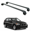 For Bmw X1 E84 (2009-2015) Roof Rack Cross Bars Flush Rails, Black-1