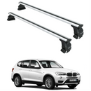 444. Kompatibel mit abschließbaren Aluminium-Dachträgern für Fahrzeuge mit Standarddach Toros Pro 4 Silver-1