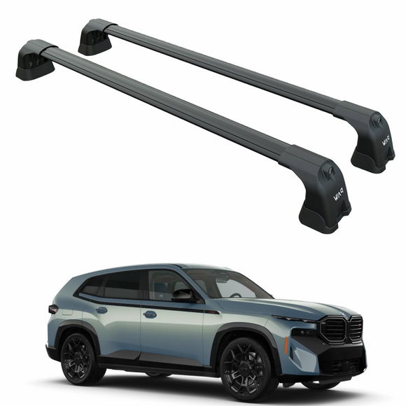 For Bmw XM Roof Rack Cross Bars Fix Point, Black