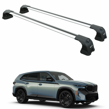 For Bmw XM Roof Rack Cross Bars Fix Point, Silver