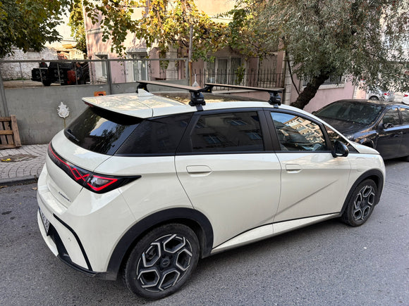 For Byd Dolphin 2020-2025 Roof Rack, Aluminium Cross Bar, Normal Roof, Black