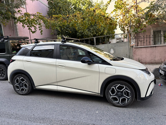 For Byd Dolphin 2020-2025 Roof Rack, Aluminium Cross Bar, Normal Roof, Black