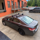 Für Toyota Camry 2018-Up Dachträger Querträger Metallhalterung Normales Dach Alu Schwarz-12