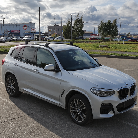 Vehicle-specific aluminum roof rack cross bars product image