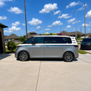 For Volkswagen ID. Buzz LWB L2 Roof Side Rails and Roof Rack Cross Bars Silver-7