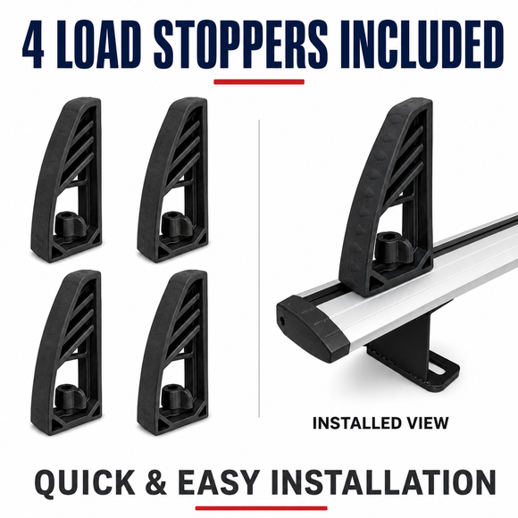 For Volkswagen ID. Buzz Ladder Roof Rack Carrier Cross Bars Aluminum, 3 Qty