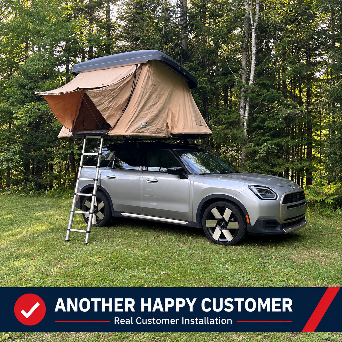 roof tent for mini countryman 2nd Gen F60 2017-2023 Rack Cross Bars Raised Style:Bottom Label #3 Fahrrad der Marke Cycle life-event-jockey-new-racing-stable-employment-first-day-essentials