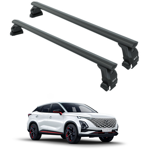 For Chery Omoda 5 Roof Rack System, Aluminium Cross Bar, Normal Roof, Black