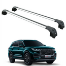 For Chery Tiggo 8 Pro 2022-2025 Aluminium Cross Bar, Roof Rack System, Flush Rail, Silver-1