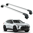 For Chevrolet Trax (2023-2025) Roof Rack Cross Bars Flush Rail Fix Point, Silver-1