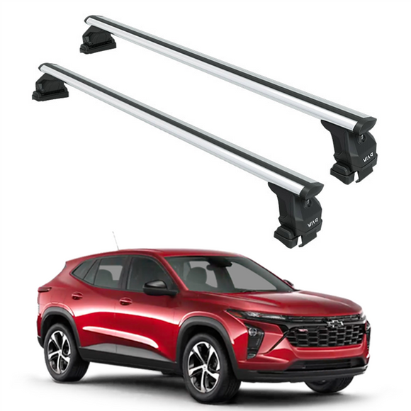 For Chevrolet Trax (2023- Up) Roof Rack Cross Bars Normal Roof, Silver