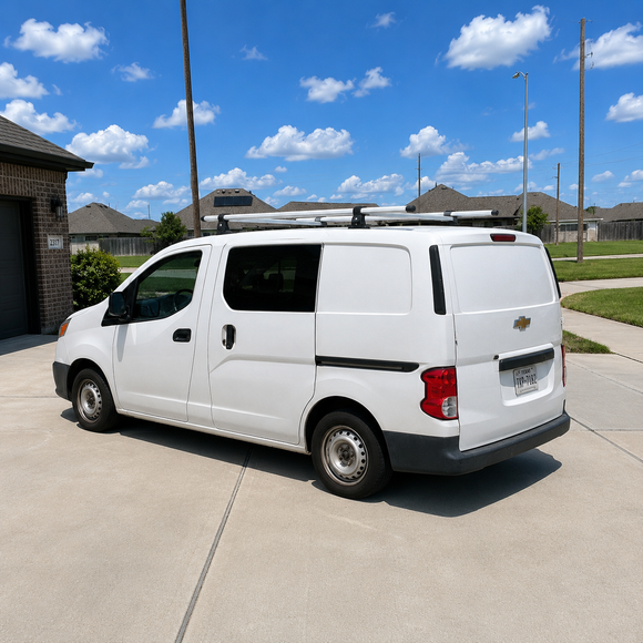 For Chevrolet City Express Ladder Roof Racks Cross Bars Carrier Alu 3 Qty